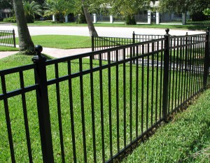 aluminum fence panel