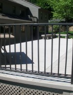aluminum deck railings