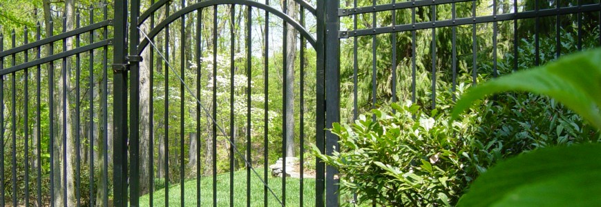 aluminum security fence