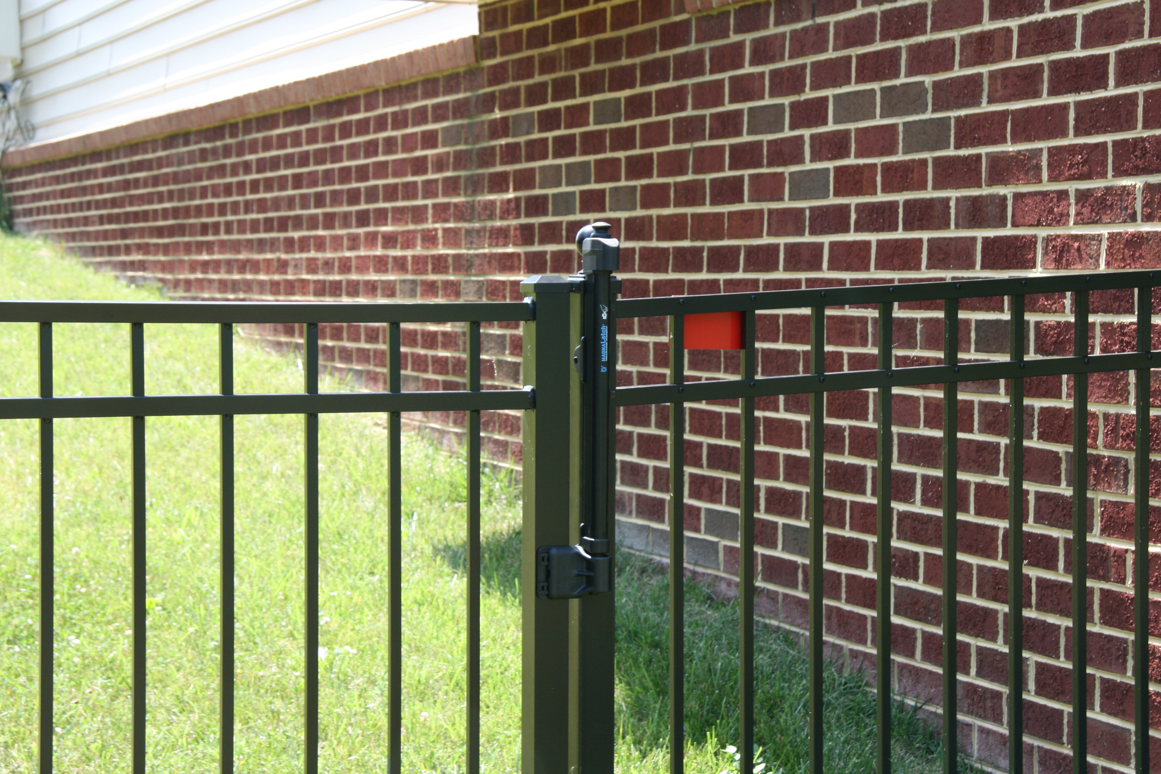 FELLO Aluminium profile fence span fence gate balustrade fence board 50x40 RAL